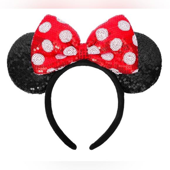 Disney Outfit Minnie Mouse Sequin Ears & Poke-a-dot Skirt - Picture 2 of 7